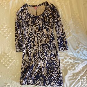 Lilly Pulitzer zebra dress